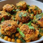 Chickpea Spinach Curry Bursts
