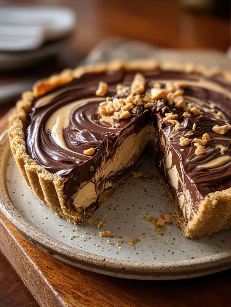 Decadent 8-Step Chocolate Peanut Butter Swirl - Chocolate Peanut Butter Swirl - main visual representation