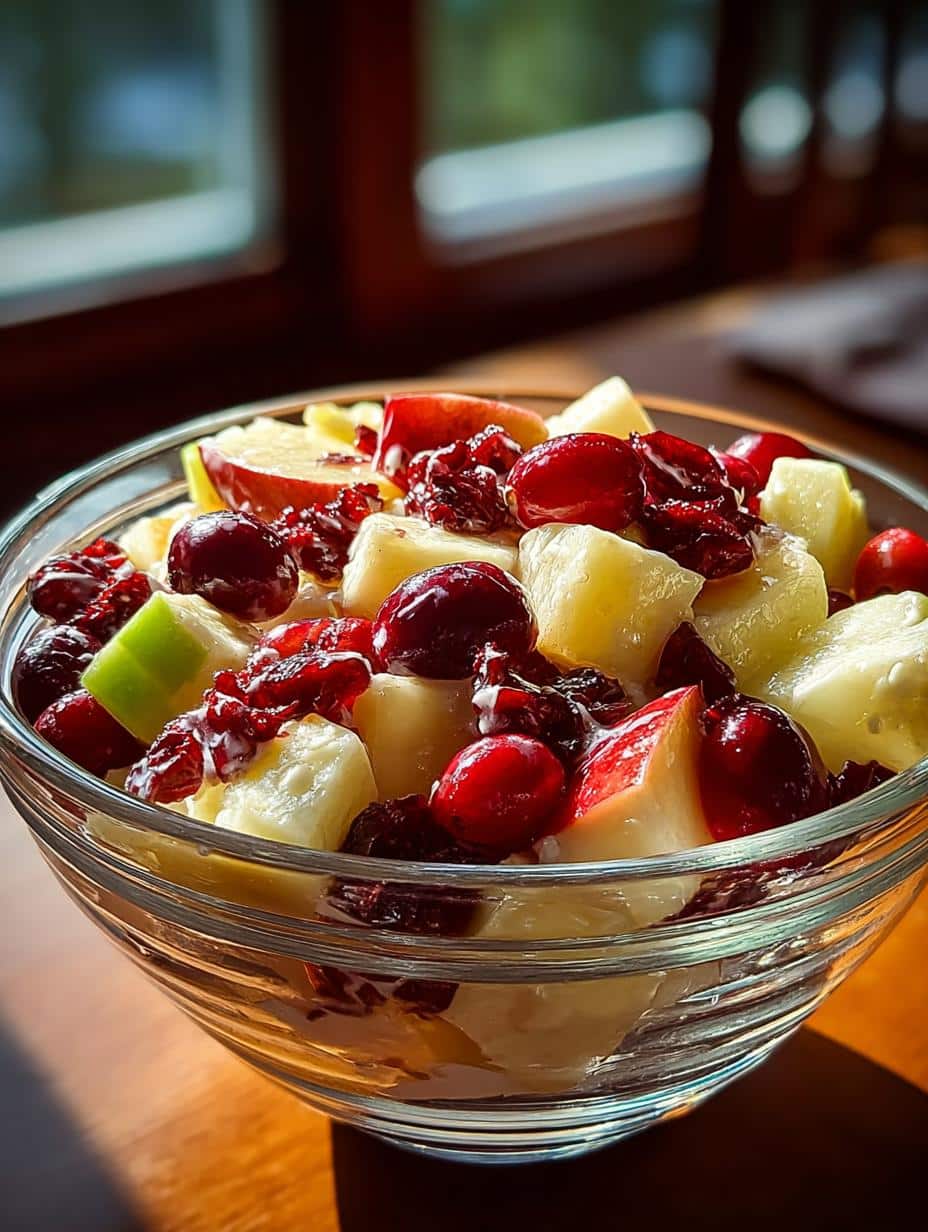 Cranberry Apple Salad That Bursts with Fresh Flavor - Cranberry Apple Salad That - main visual representation