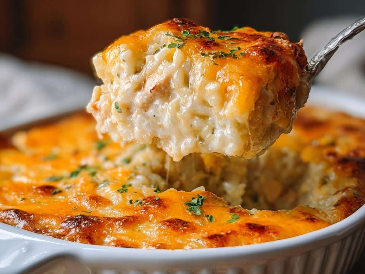Creamy Chicken Rice Casserole