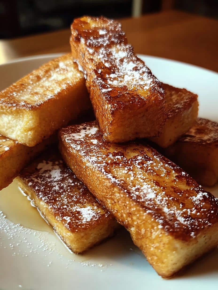 Crispy French Toast Sticks