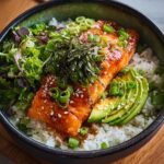 Crispy Salmon Rice Bowl