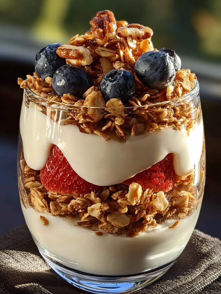 Greek Yogurt Granola Cup