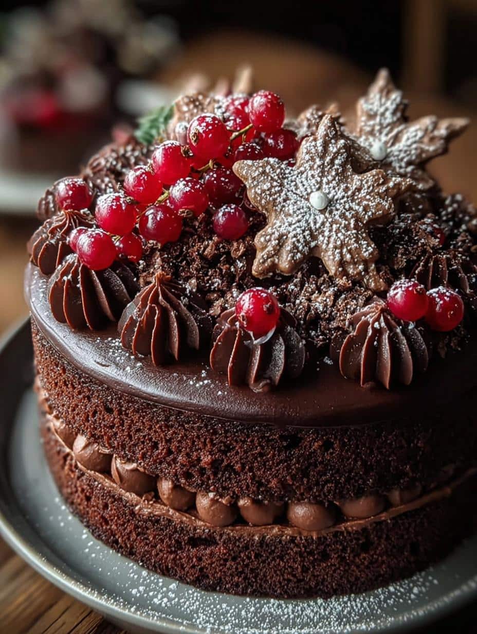 Irresistible Chocolate Yule Cake to Delight Your Holidays - Irresistible Chocolate Yule Cake - main visual representation