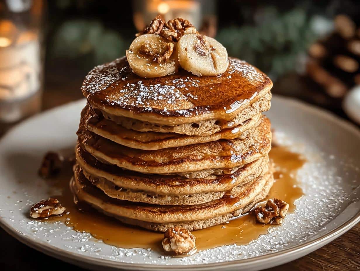 Irresistible Gingerbread Pancakes Cozy