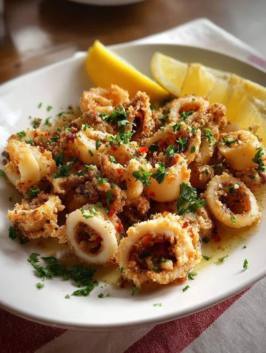 Sauteed Cajun Calamari
