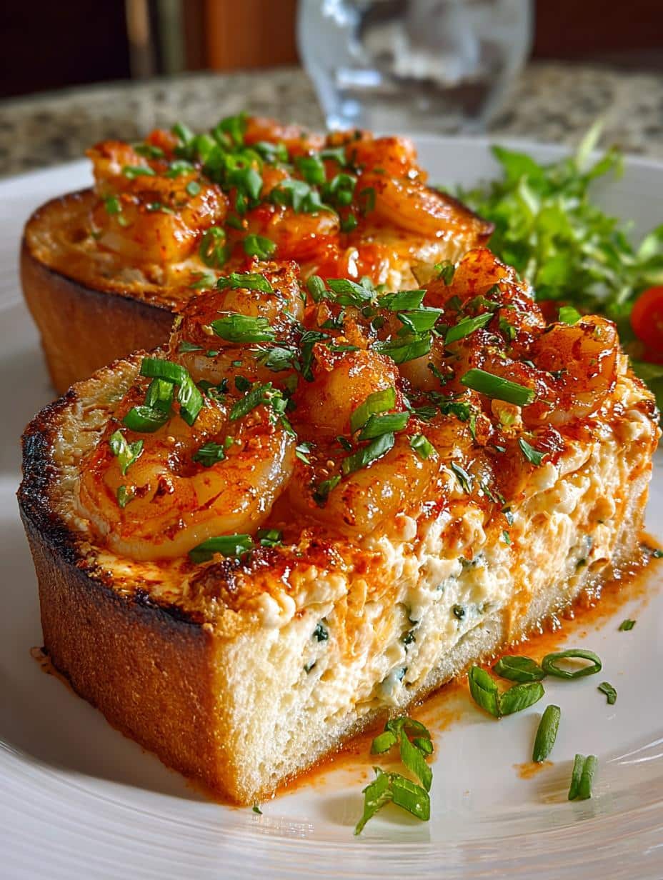 Spicy Shrimp Volcano Melts: 5 Fiery Sandwiches to Savor - Spicy Shrimp Volcano Melts - main visual representation