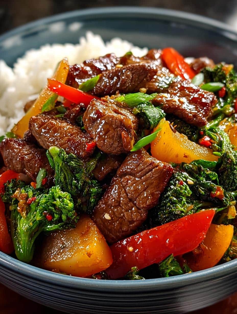 Delicious Beef Veggie Stir Fry in 25 Minutes - Beef Veggie Stir Fry - additional detail