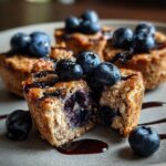 Blueberry Oatmeal Pancake Bites
