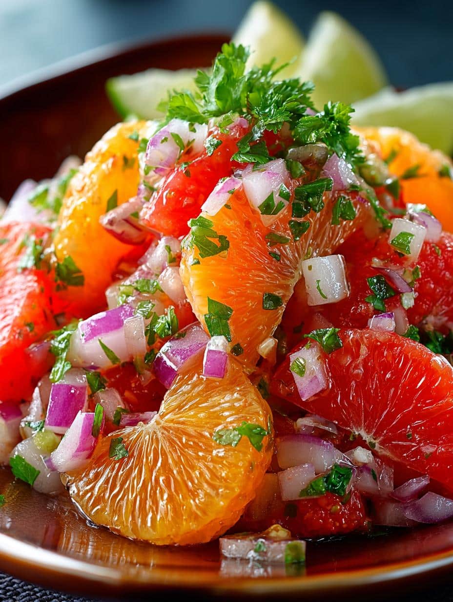 Bright Citrus Jalapeno Salad