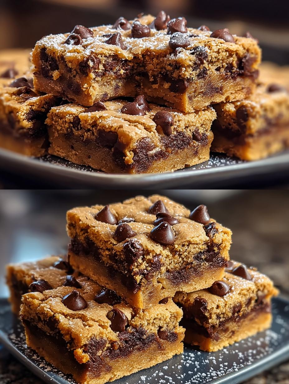 Chocolate Chip Cookie Bars: 24 Irresistible Gooey Bites - Chocolate Chip Cookie Bars - additional detail