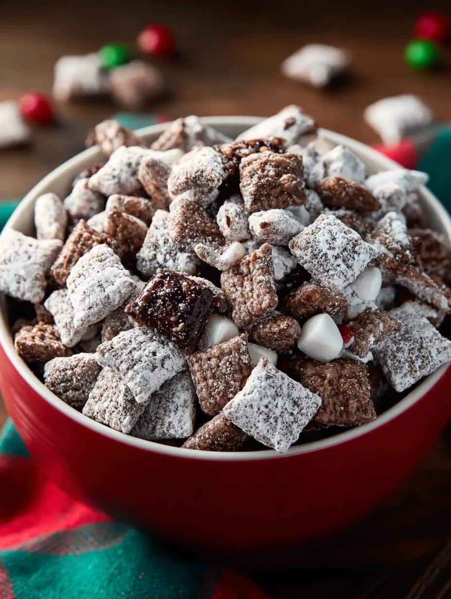 Delicious Christmas Puppy Chow: 5 Steps to Joyful Treats - Christmas Puppy Chow - main visual representation
