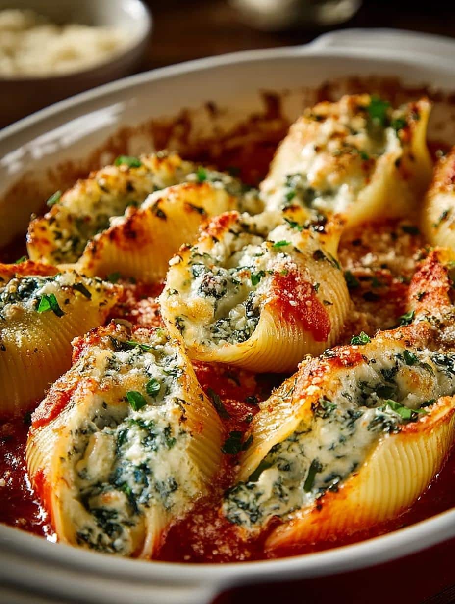 Christmas Stuffed Shells