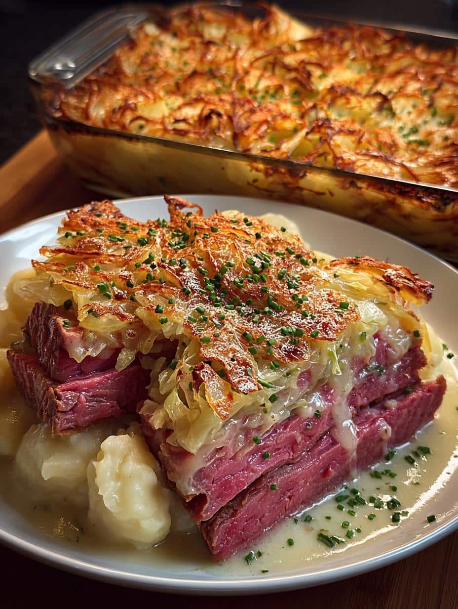 Creamy Corned Beef Cabbage