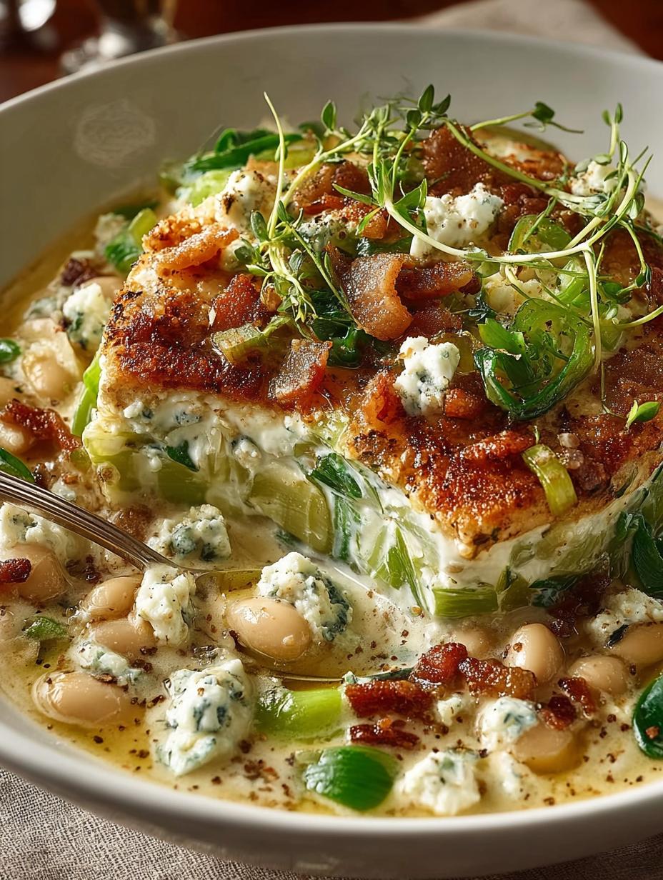 Creamy Leek White Bean