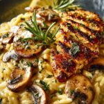 Creamy Mushroom Orzo Risotto