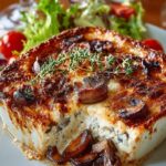 Creamy Porcini Mushroom Gruyere