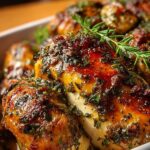Crispy Herb Roasted Chicken
