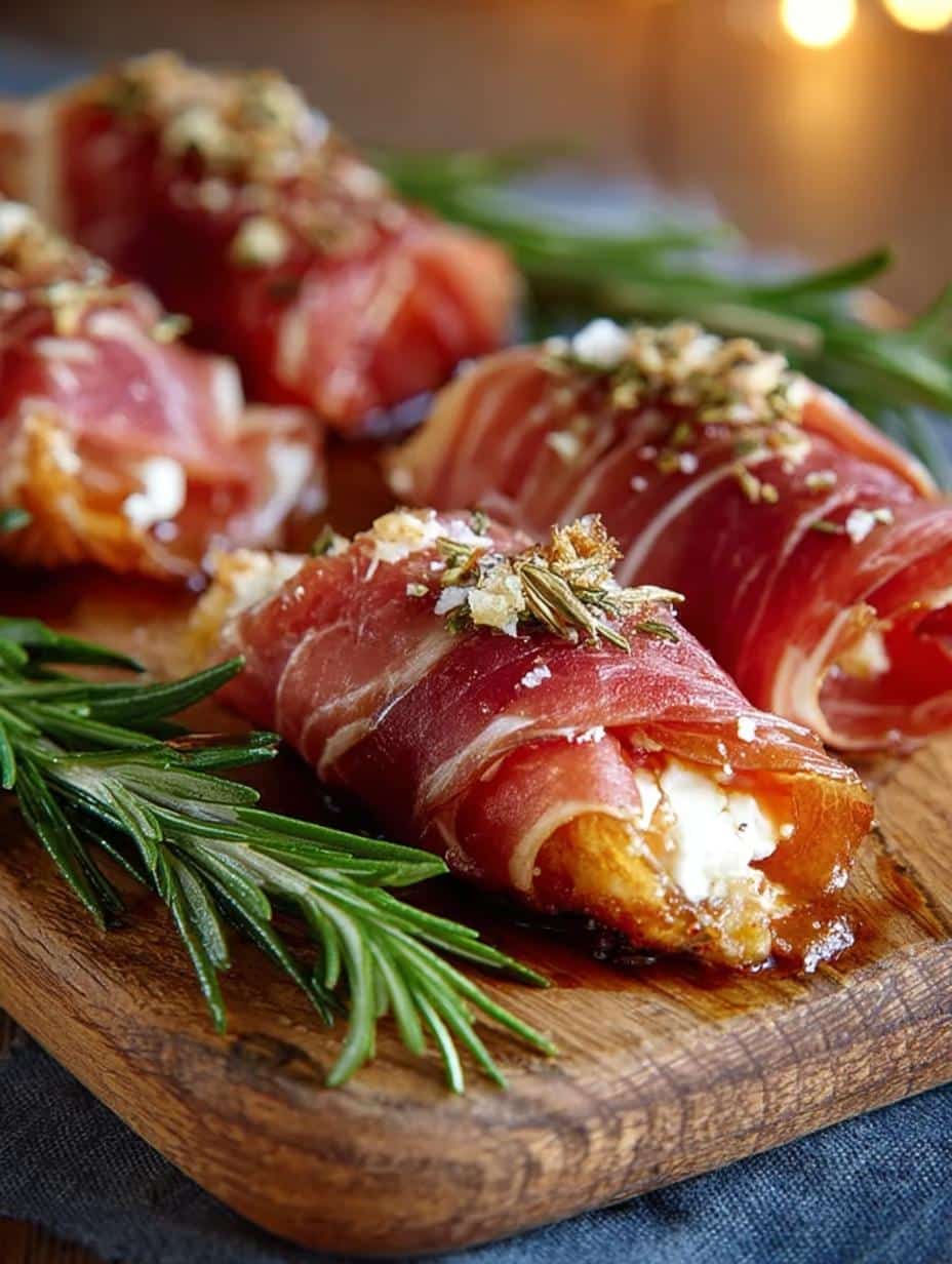 Crispy Prosciutto Wrapped Boursin: 6 Irresistible Bites - Crispy Prosciutto Wrapped Boursin - main visual representation