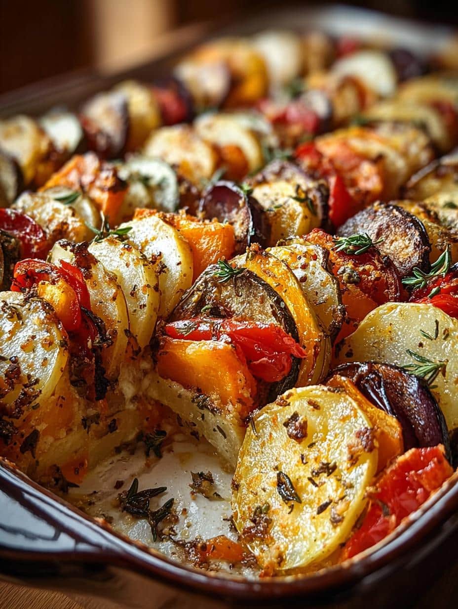 Fall Harvest Veggie Bake: 5 Cozy Comfort Food Recipes - Fall Harvest Veggie Bake - main visual representation