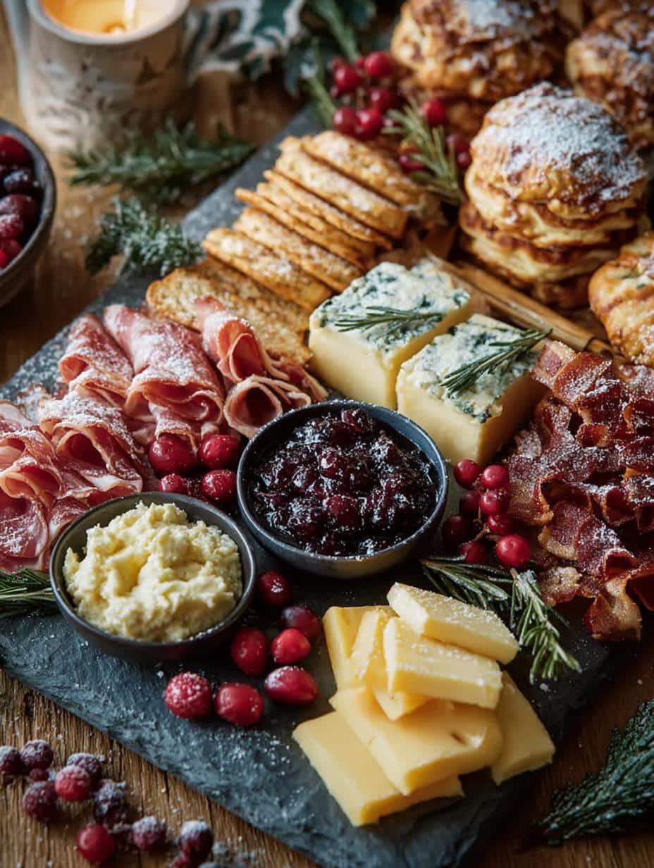 Festive Christmas Breakfast Charcuterie