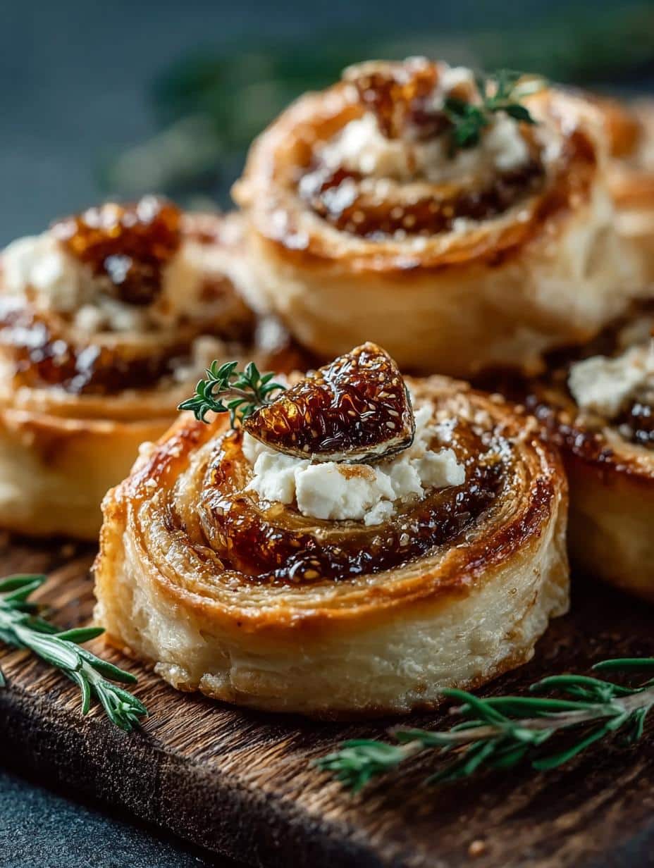Delicious Fig Goat Cheese Pinwheels for Entertaining - Fig Goat Cheese Pinwheels - additional detail