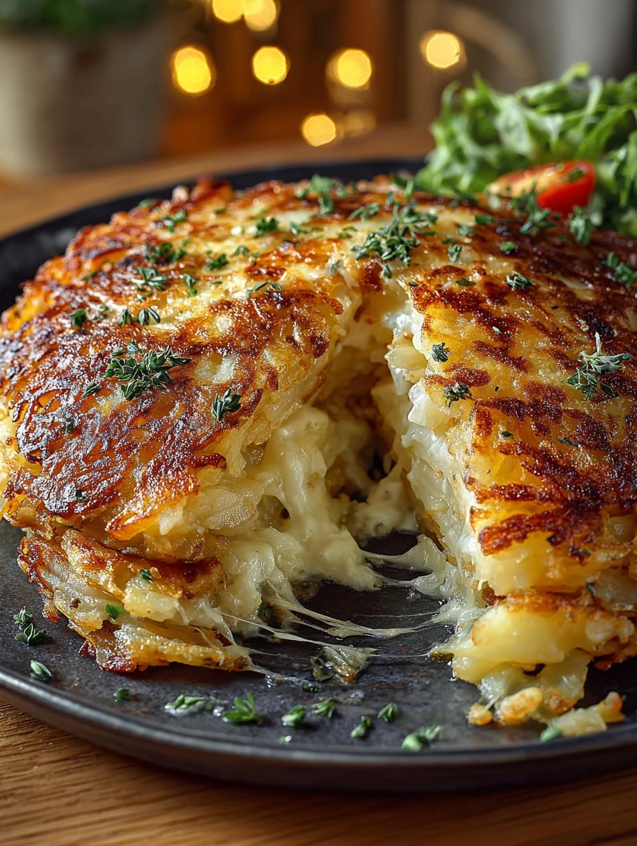 Four Cheese Potato Rosti