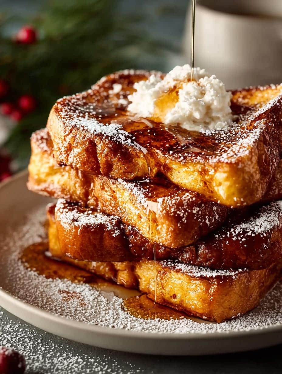 Gingerbread French Toast