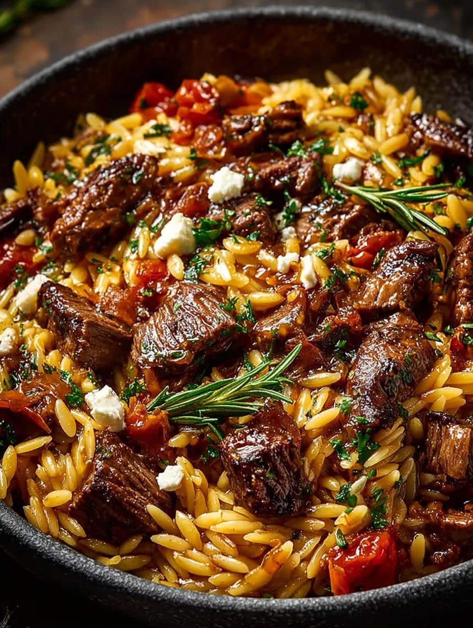 Greek Style Lamb Orzo: 7 Comforting Ingredients for Bliss - Greek Style Lamb Orzo - main visual representation