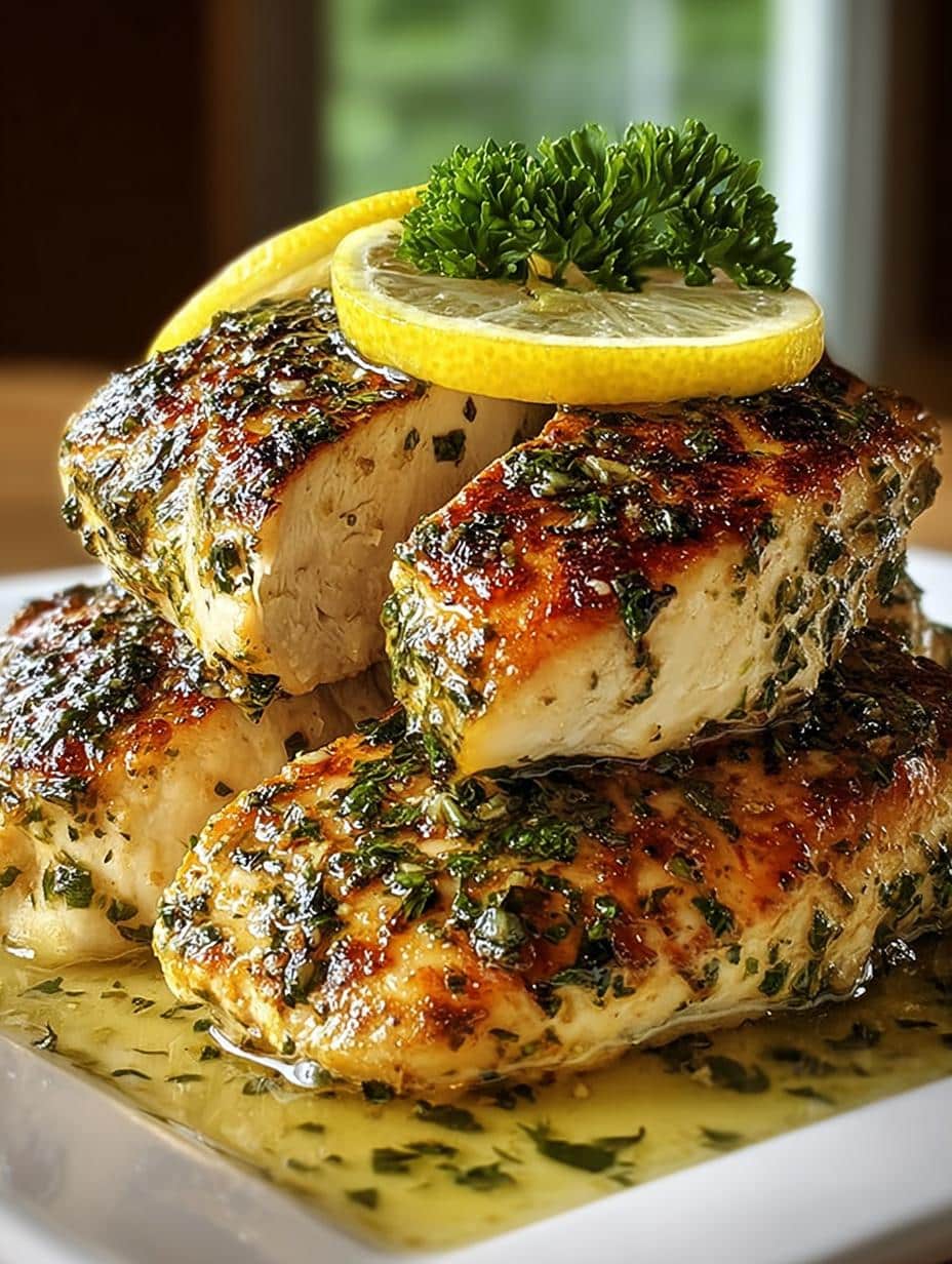 Herbed Lemon Chicken Fillets
