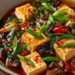 Hot Sour Mushroom Tofu