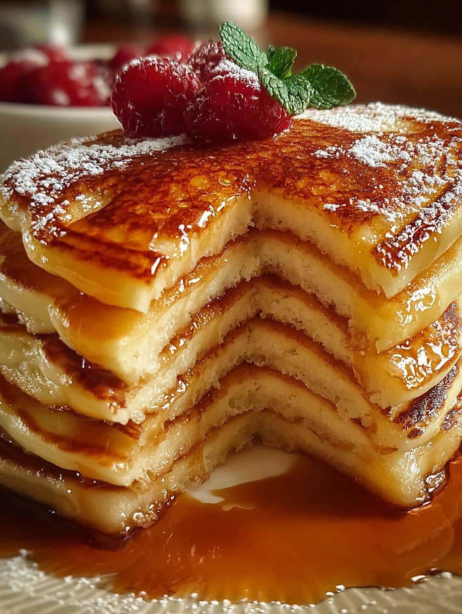 Irresistible Fluffy Pancake Stack
