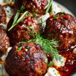 Lamb Beef Meatballs Spiced