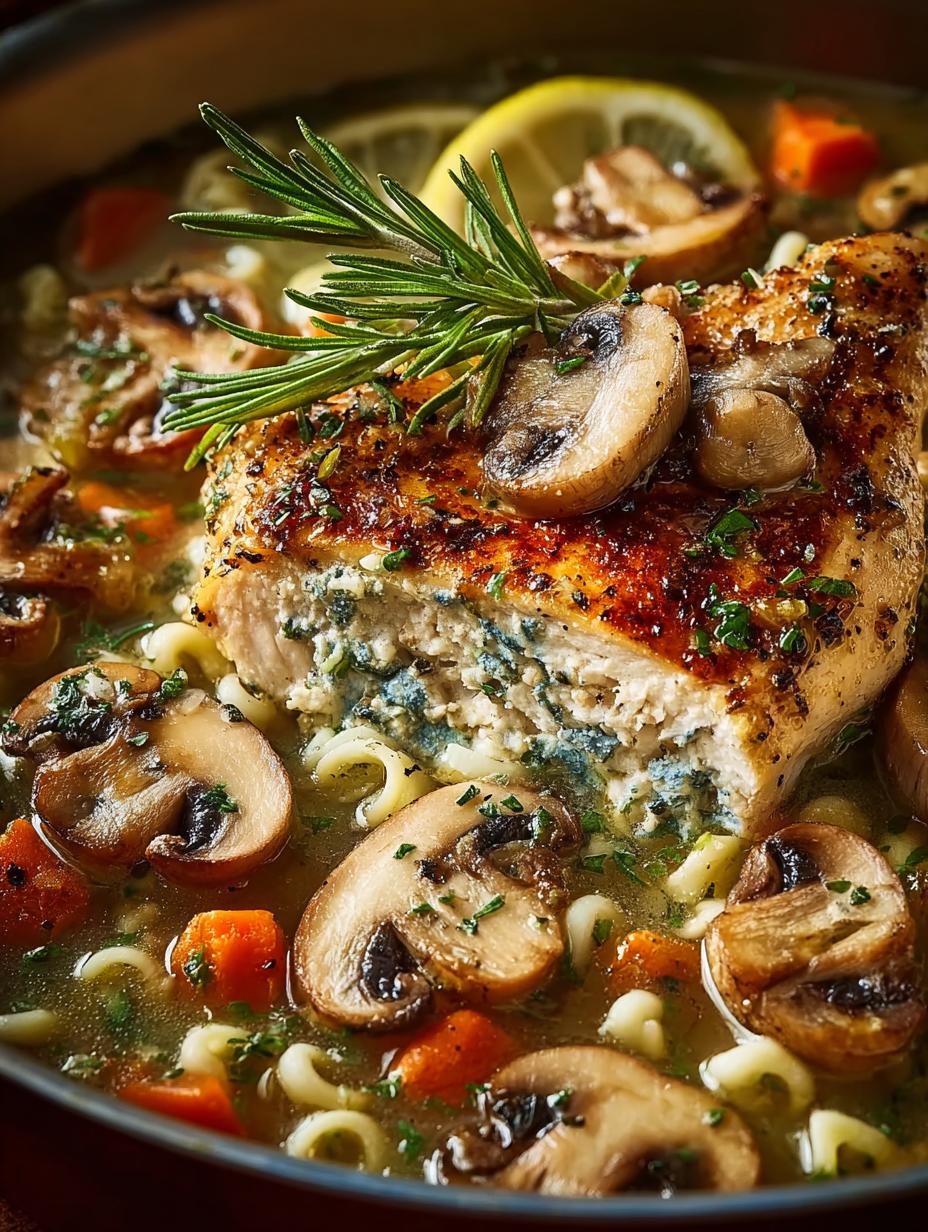 Lemon Herb Chicken Mushroom