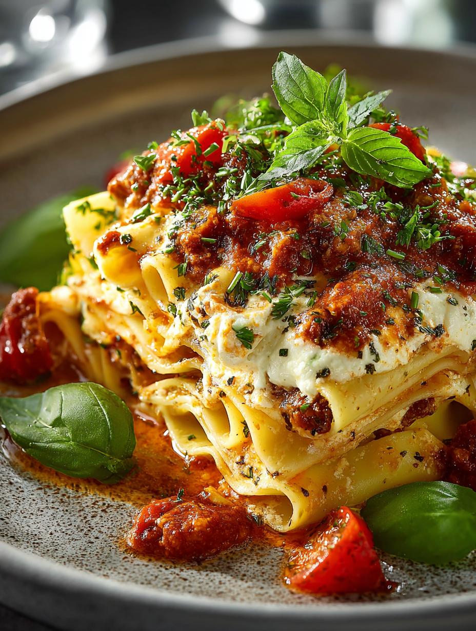 Delicious Low Carb Cheese Noodle Lasagna Recipe - Low Carb Cheese Noodle - additional detail