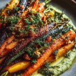 Roasted Carrots with Zucchini