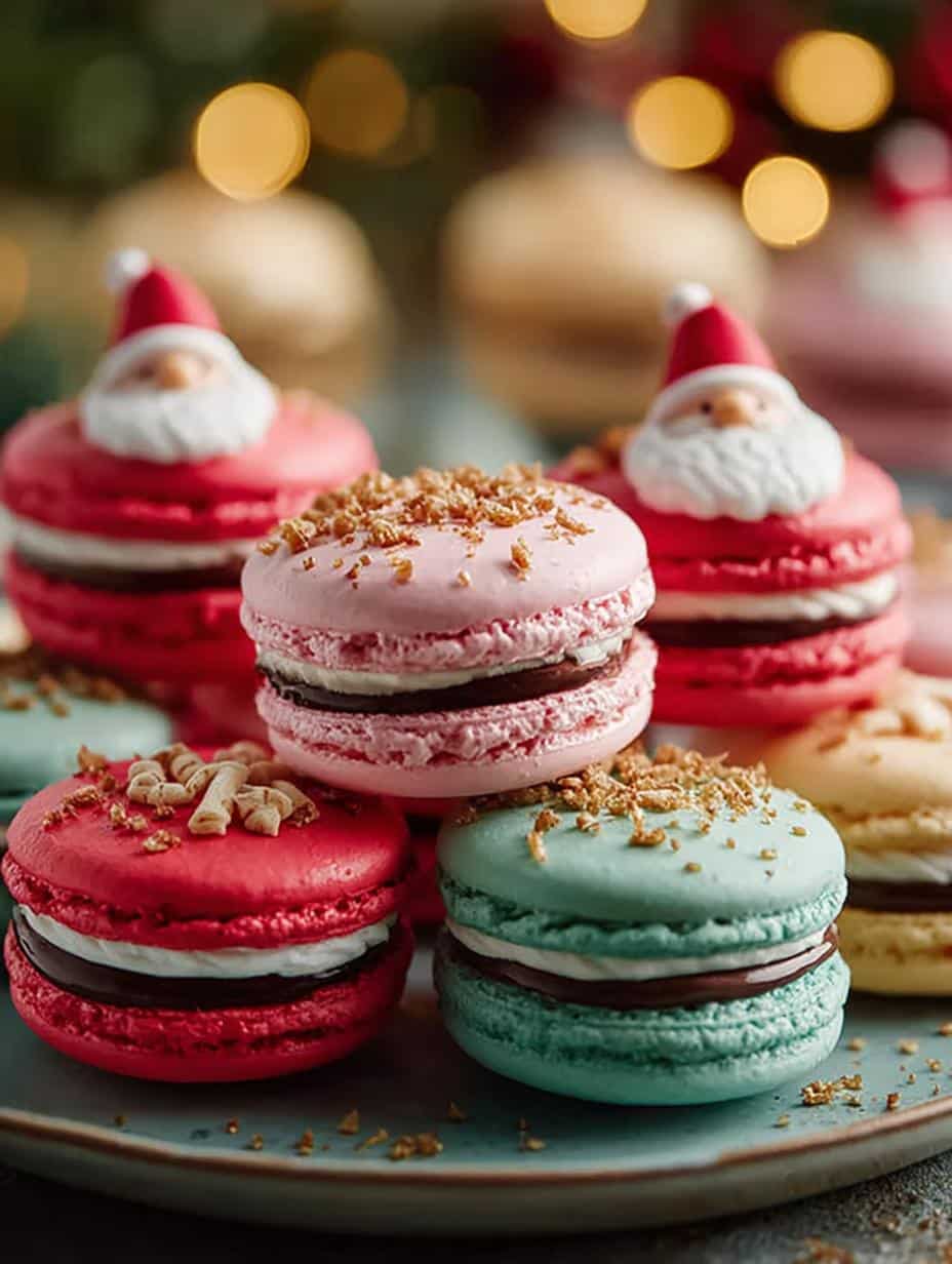 Santa Claus Macarons