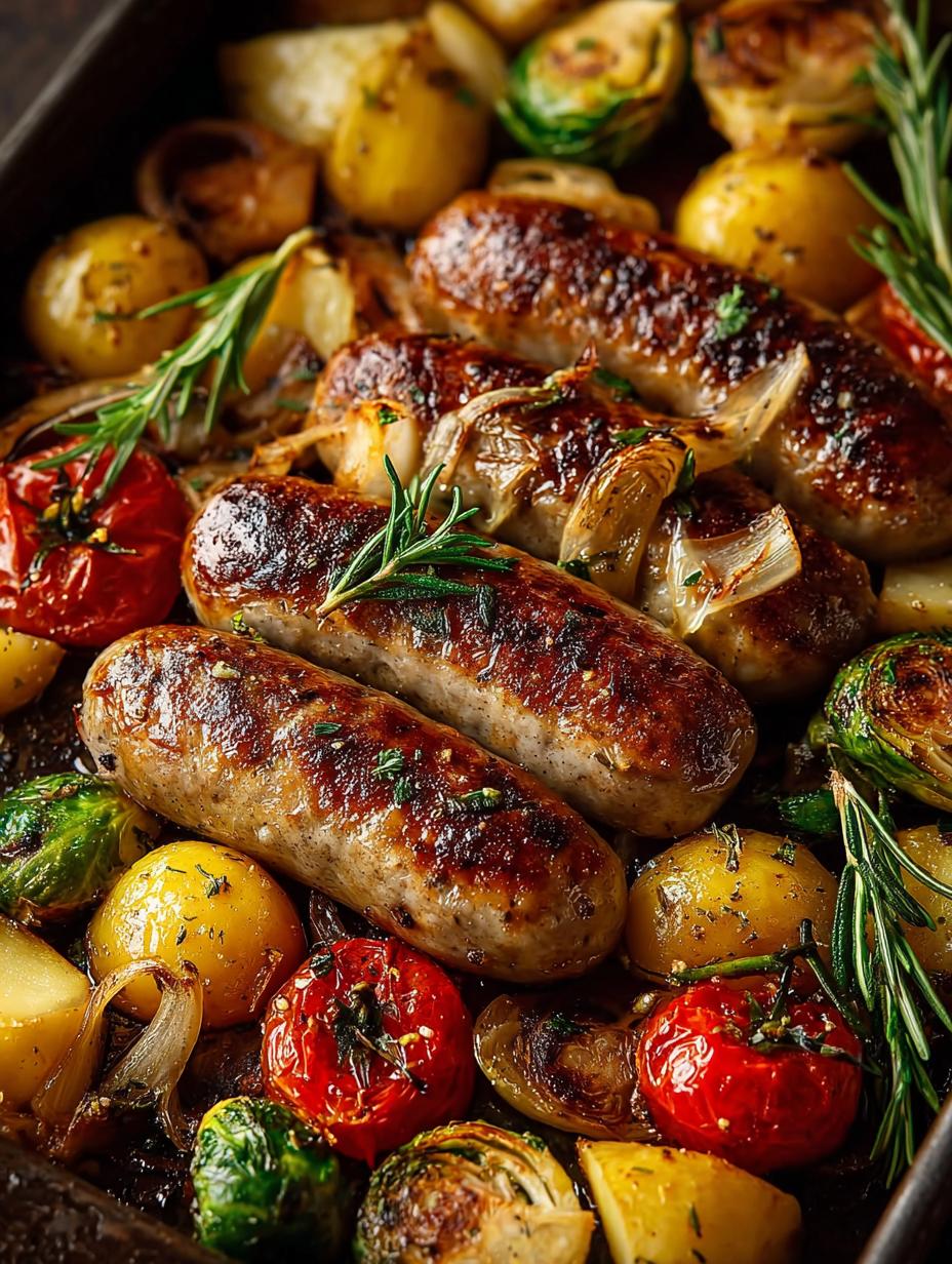 Sheet Pan Chicken Sausage