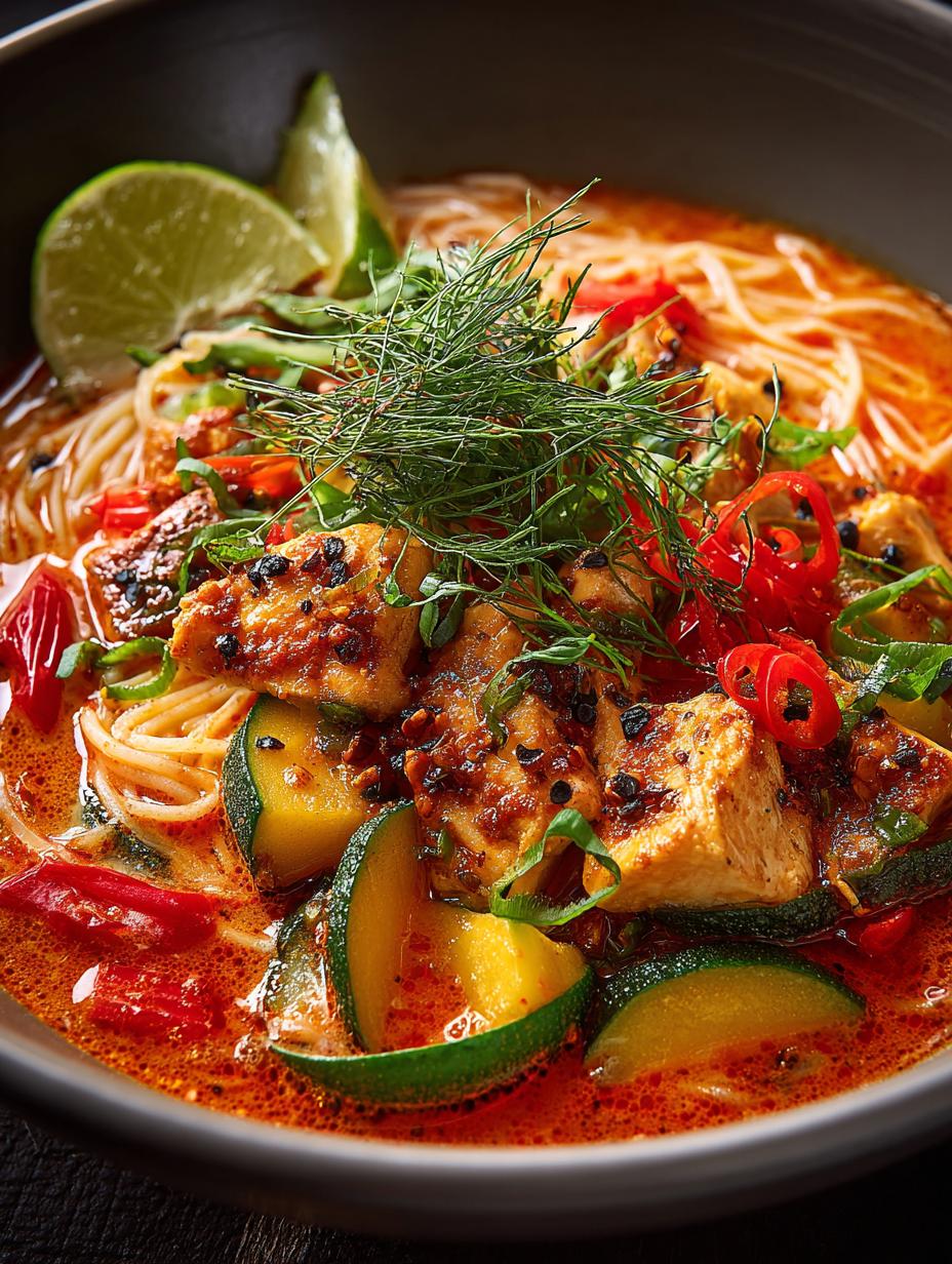 Thai Red Curry Chicken