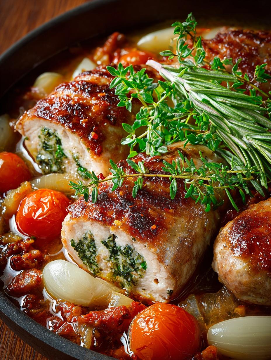 Tuscan Turkey Sausage Chicken