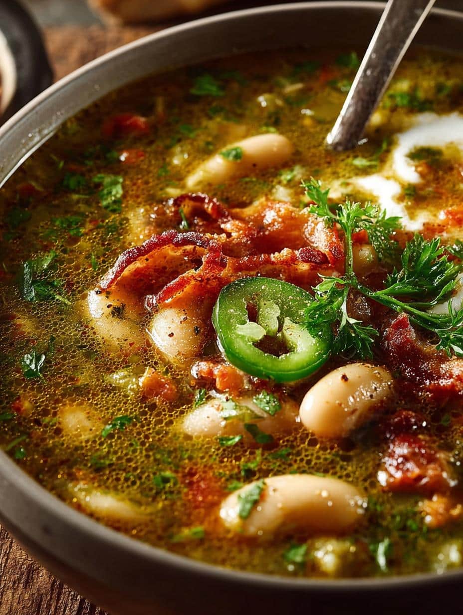 White Bean Chili Verde