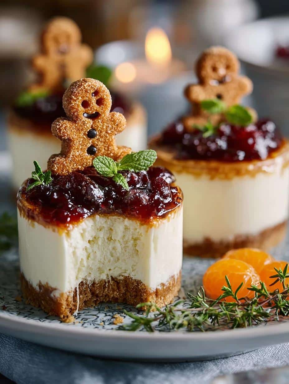 White Chocolate Cheesecakes Mulled: 8 Festive Delights - White Chocolate Cheesecakes Mulled - main visual representation