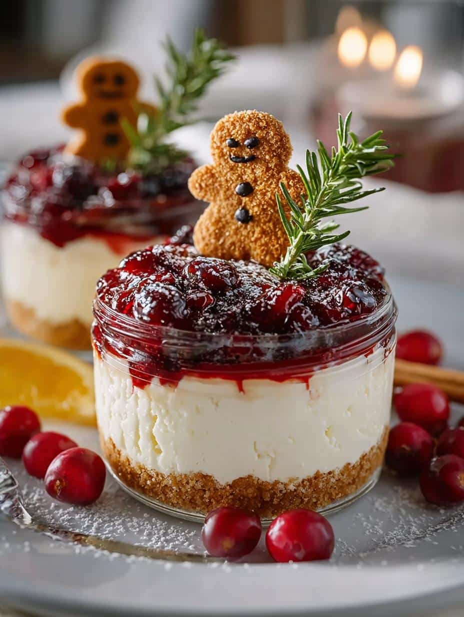 White Chocolate Cheesecakes Mulled: 8 Festive Delights - White Chocolate Cheesecakes Mulled - additional detail