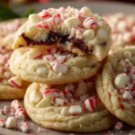 White Chocolate Peppermint Cookies