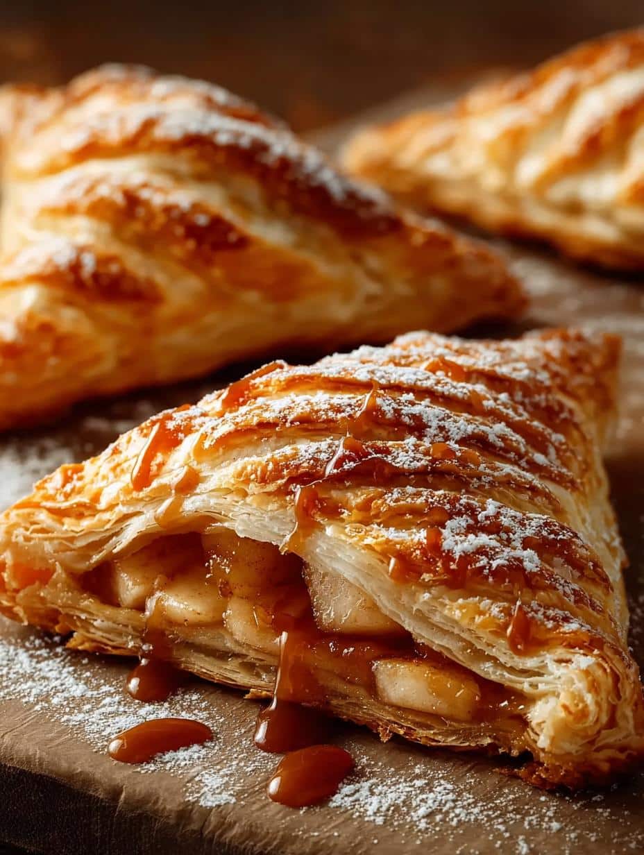 Apple Turnovers Puff Pastry