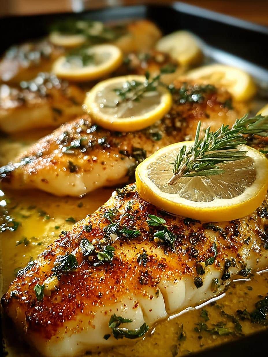 Baked Lemon Herb Tilapia