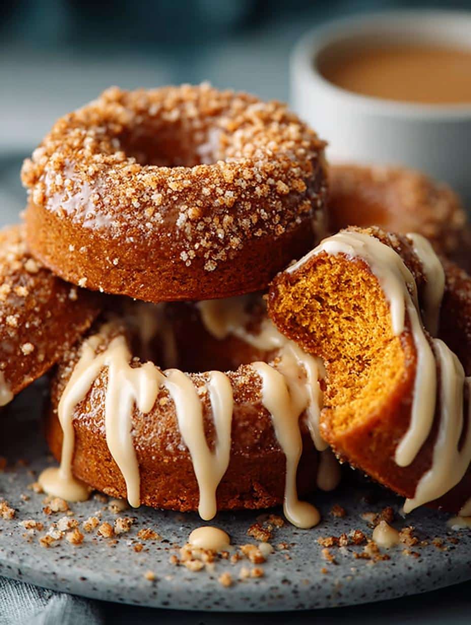 Baked Pumpkin Donuts: 12 Irresistible Fall Treats - Baked Pumpkin Donuts - main visual representation