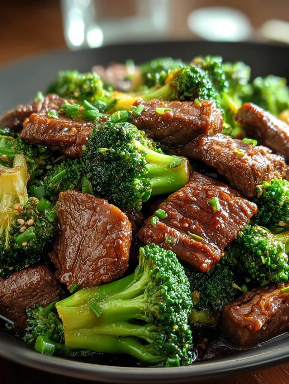 Beef Broccoli Juicy Flavor