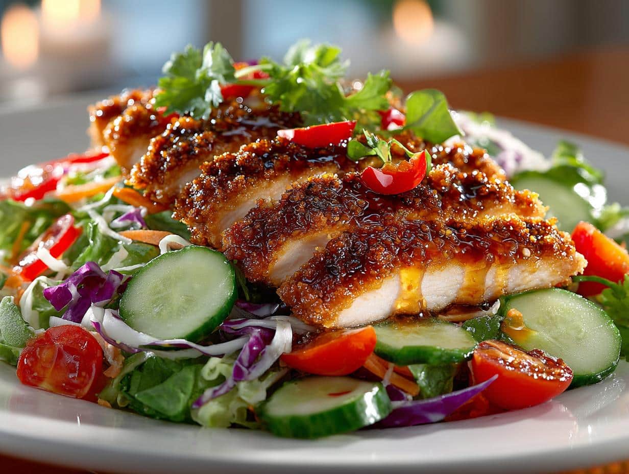 Cajun Salmon Crunch Salad: 5 Flavorful Ways to Enjoy - Cajun Salmon Crunch Salad - additional detail