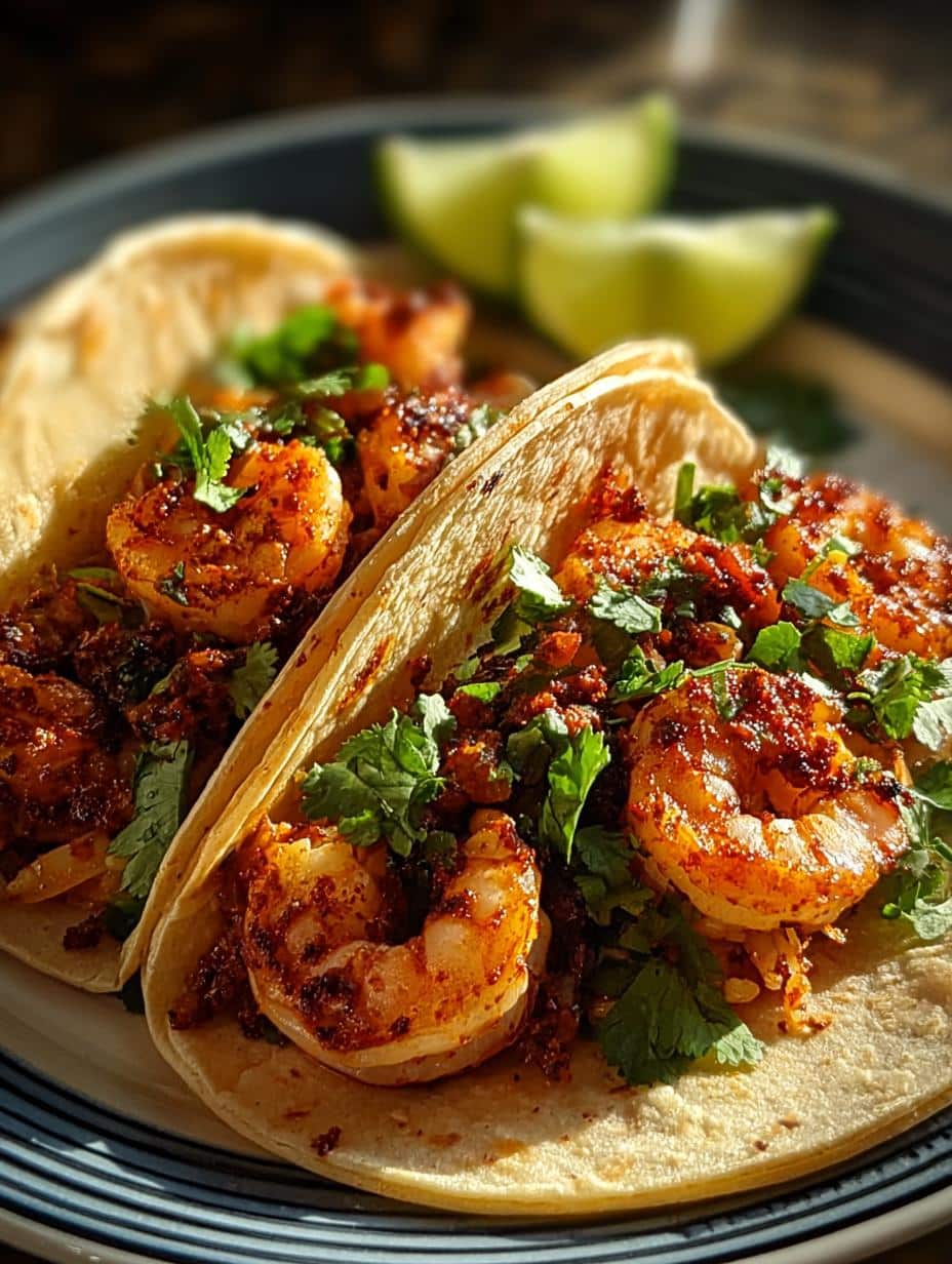 Cajun Shrimp Tacos Juicy